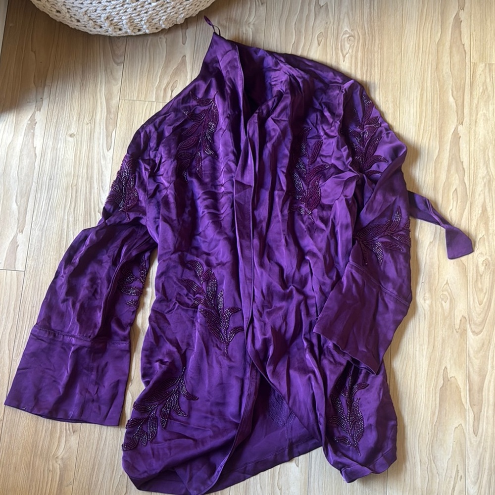 ZARA BEADED Robe